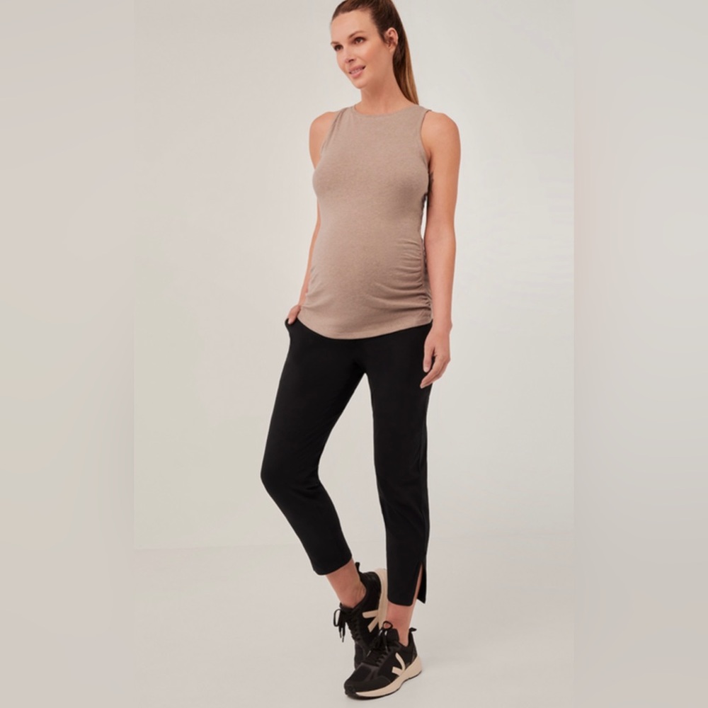 Pact Maternity Split Hem Pant